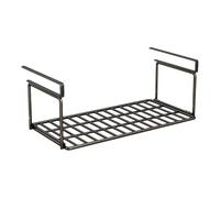 Generico Under Shelf Shoe Rack - 40cm Metal Storage Tray | Space Saving Closet Organizer, Hanging Shoe Shelf For Cabinet Partition With Air Circulation Grid For Home Storage And Organization
