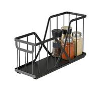 Generico Under Sink Organizer - 16.54 Inch Slide Out Pull Out Drawer | Space Saving Kitchen Sink Organizer, Carbon Steel Storage Rack for Household Counter, Pantry Laundry and Vanity