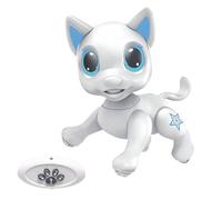 Generico Unicorno Telecomandato Cane Radiocomando Gatto con Telecomando con Luci Suoni e Versi Cuccioli Smart Interattivi Robot Multifunzione Animale Intelligente Telecomandato Infrarossi (GATTO)