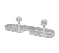 Generico Unique Floating Bathroom Shelf - Over Tap Wall Basket | Waterproof Suction Cup Tray, Versatile Washbasin Shelf for Face Wash, Tools, Shaving Kits, Shower Accessories, Utility Rack