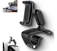 Generico Unirexa Phone Holder, Unirexa Universal 360° Dashboard Phone Holders, Multifunctional Car Clip on Phones Holders, Rock-Solid Grip, Rotatable, Adjustable, for Wheel & Sun Visor (1PCS)