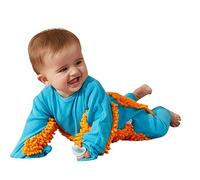 Generico Unisex Bambino Pagliaccetto Con Mop,Baby Mop Neonato Pagliaccetto da bambina Salopette da tuta 1 pezzo Capispalla per neonato Crawling Infant Baby Solid Mop Vestiti Neonato Maschio
