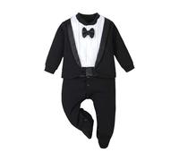 Generico Unisex Body da Neonato Bambino Pagliaccetto Pigiama Divertenti Outwear Vestiti tutine tinta unita per neonati Neonata Bebè