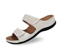 Generico Unisex Ciabatte Gomma - Comfortable Summer Couple Slide Breathable Beach Sandal with Arch Support Soft Cushion for Walking Outdoor Casual Wear Zoccoli Donna Giardino Uomo Sanitarie Ospedale