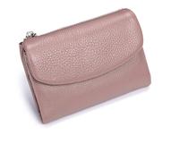 Generico Unisex Pebble Leather Wallet,2025 New Mini Wallet for Woman,Full Grain Leather Coin Purse with Credit Card Holder,Women (Pink)
