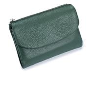Generico Unisex Pebble Leather Wallet,2025 New Mini Wallet for Woman,Full Grain Leather Coin Purse with Credit Card Holder,Women (Lake Blue)