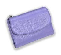 Generico Unisex Pebble Leather Wallet, Small Compact Bifold Pocket Purse with Credit Card Holder, Genuine Leather Coin Purse (13)