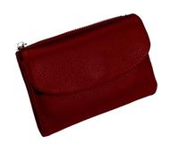 Generico Unisex Pebble Leather Wallet, Small Full Grain Coin Purse, Small Leather Wallets, with Credit Card Holder, Cash Slot, Unisex Clutch Bags (V)