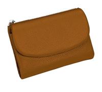Generico Unisex Pebble Leather Wallet, Small Full Grain Coin Purse, Small Leather Wallets, with Credit Card Holder, Cash Slot, Unisex Clutch Bags (Q)