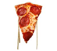 Generico Unisex Realistic Funny Pizza Slice Costume for Cosplay | Creativity Joke Carnival | Interesting Halloween Fancy Dress for Adults Children Masquerade Birthday Christmas