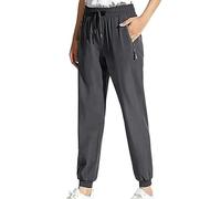 Generico Unisex Ultra Stretch Quick Drying Pants for Women Men, Waterproof Breathable Casual Pants (Grey (Jogger),3XL)