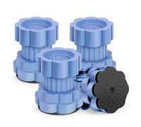 Generico Universal Heightening Pad for Washing Machine Base, Universal Shock-Absorbing Anti-Slip Base for Washing Machines and Refrigerators, Moisture-Proof and Silent (4Pcs)
