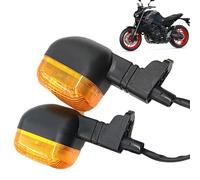 Generico Universal Motorcycle Light, Compact Signal Lamp, Motorcycle Blinker with Clear Lens, Bright Flashing Indicator, Riding Gear with Shock Resistant Design, Motorbike Parts for Touring Racing