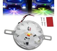 Generico Universal Waterproof LED Chassis Lights, Colorful 18 modes Flash Truck Chassis Lights, 9-36v Function LED Watermelon Light Indicator Side Marker Signal Light for All Trucks