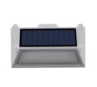 Generico UNIVERSO APPLIQUE LED RICARICABILE 3.6W CON PANNELLO SOLARE CON DOPPIO SENSORE DI MOVIMENTO E CREPUSCOLARE IP65 (BIANCO CALDO)