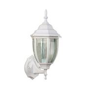 Generico UNIVERSO LAMPADA LANTERNA FARETTO DA MURO APPLIQUE DA GIARDINO E27 DA ESTERNO IP45 BIANCO