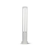 Generico UNIVERSO LAMPIONCINO LAMPADA LED DA GIARDINO CON FISSAGGIO A TERRA 12W COLORE BIANCO 600 LUMEN DA ESTERNO IP65 60CM (Bianco Naturale)