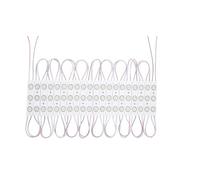 Generico UNIVERSO STRISCIA LED 20 MODULI INDIPENDENTI 24W SMD 2835 DC 12V IMPERMEABILE IP65 VARIE COLORAZIONI (BIANCO NATURALE)