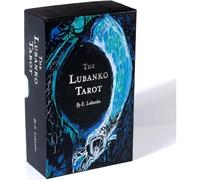 Generico Unlock The Secrets of The Lubanko Tarot - Beginner Tarot Deck with Gold Foil