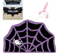 Generico Unwelcome Bat Door Mat,Bat Shaped Non-Slip Coir Rug Mats,Gothic Halloween Door Mat for Front Porch or Indoor Use,Funny Housewarming Gift for New Home,Bathroom,Bedroom and Kitchen