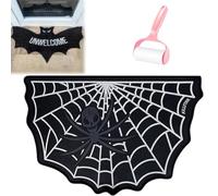 Generico Unwelcome Bat Door Mat,Bat Shaped Non-Slip Coir Rug Mats,Gothic Halloween Door Mat for Front Porch or Indoor Use,Funny Housewarming Gift for New Home,Bathroom,Bedroom and Kitchen