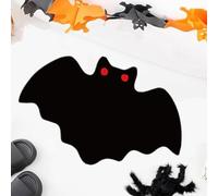Generico Unwelcome Bat Door Mat, Front Door Mat Gift Unwelcome Bat Halloween,Gothic Rug for Non-Slip Doormat for Holiday Outdoor Indoor Decor (C, 40 * 60 cm)