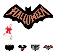 Generico Unwelcome Bat Door Mat,Gothic Bath Rug,Halloween Funny Pattern Doormat,Spooky New Home Closing Housewarming Gift for Kitchen,Bedroom,Holiday,Outdoor,Indoor Decor