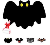 Generico Unwelcome Bat Door Mat,Gothic Bath Rug,Halloween Funny Pattern Doormat,Spooky New Home Closing Housewarming Gift for Kitchen,Bedroom,Holiday,Outdoor,Indoor Decor
