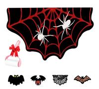 Generico Unwelcome Bat Door Mat,Gothic Bath Rug,Halloween Funny Pattern Doormat,Spooky New Home Closing Housewarming Gift for Kitchen,Bedroom,Holiday,Outdoor,Indoor Decor