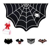 Generico Unwelcome Bat Door Mat,Gothic Bath Rug,Halloween Funny Pattern Doormat,Spooky New Home Closing Housewarming Gift for Kitchen,Bedroom,Holiday,Outdoor,Indoor Decor