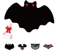 Generico Unwelcome Bat Door Mat,Gothic Bath Rug,Halloween Funny Pattern Doormat,Spooky New Home Closing Housewarming Gift for Kitchen,Bedroom,Holiday,Outdoor,Indoor Decor