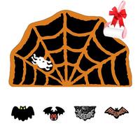 Generico Unwelcome Bat Door Mat,Gothic Bath Rug,Halloween Funny Pattern Doormat,Spooky New Home Closing Housewarming Gift for Kitchen,Bedroom,Holiday,Outdoor,Indoor Decor