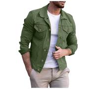 Generico Uomo Giubbotto Caldo Elegante Cappotto Leggera Casual Mezza Stagione Antivento Fodera Giacca Zip Addensare Invernale Primavera Estate Bomber Trekking Ciclismo