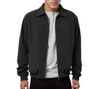 Generico Uomo Giubbotto Caldo Elegante Cappotto Leggera Manica Lunga Media Slim Fit Rimovibile Giacca Comodo Trapuntato Primavera Estate Bomber Trekking Ciclismo Casual