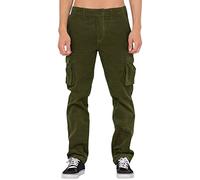 Generico Uomo Pantaloni Cargo,Pantaloni da Lavoro in Softshell Slim Fit Jogging Hip Hop Gamba Larga Combat Trekking Multitasche Campeggio per attività all'aperto