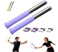 Generico Upgraded Adjustable Intensity Badminton Swing Trainer, Adjustable Magnetic Swing Trainer with Sound Feedback for Wrist Arm Strength Training, Smash Technique Practice