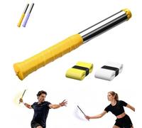 Generico Upgraded Adjustable Intensity Badminton Swing Trainer, Adjustable Magnetic Swing Trainer with Sound Feedback for Wrist Arm Strength Training, Smash Technique Practice
