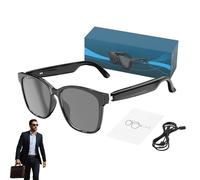 Generico Upgraded Wireless Bluetooth Smart Ai Translation Glasses, Lenskey Ai Translation Glasses, 144 Language Real-Time Glassess Headset With Music Player & Hands-Free Calls For Men & Women (Black)