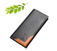Generico Upliftjoys Cowhide Vintage Wallet, Upliftjoys Wallet, 4 Banknote Slots,1 Transparent Card Slot, 10 Regular Card Slots (C#1)