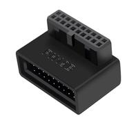 Generico USB 3.0 Motherboard Adapter, Cable Connector Extension, High-Speed 19-Pin/20-Pin Internal Header, Front Panel USB Adapter for PC