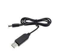 Genérico Usb a 12 v - Convertitore Ascensore 1 M, Linea Adattatore Di Corrente Cc Da 5 V A 12 V, Fornitura Stabile Per Altoparlante Senza Fili Del Ventilatore Del Router | Booster Portá