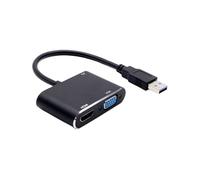Generico Usb Adapter, Hd Converter, 3.0 to Display Cable for 1920x1080 Signal Transmission, Multufunctional Plug and Play Video Connector Monitor, Home Desktop, Laptop, Computer Setup