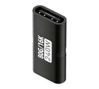 Generico USB C Coupler Female - 240W USB C Extension for Laptop Desktop | Sturdy High Speed with Connection for Home Office, Conference Room to Female Adapter, Travel, for Professional Workstations