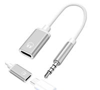 Generico USB C To Aux Audio Dongle Cable,3.5mm Jack Converter | Type-C Converter Earphone Adapter, 3.5mm Male To Type-C Female Headphone Dongle Cable For Watching