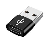 Generico USB C To USB Adapter [2-Pack] - USB-A Male To Type C Female Converter - Fast Charging & Data - Support For 16/15, Galaxy, Laptop, Car, PC - Compact Aluminium All