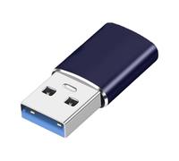Generico USB C To USB Adapter - Type Ć Male To Џsbb 3.0 Female Converter | USBs C To USBs A Oтg Adapter | Fast Data Transfer Aluminum Alloy Connector For Laptop PC Charging File Transfer