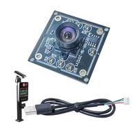 Generico USB Camera Module, 1 Megapixel Camera Board OV9732 Sensor, 180mA 1280x720P Webcam with Wide Angle Lens, Computer Accessories for Face Recognition, Projects, 3.8x3.8x1.6cm
