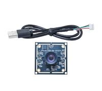 Generico USB Camera Module - HD 1MP Mini Camera Board With OV9732 Sensor 1MP 3.8x3.8x1.6cm | Sensor 50° Wide Angle Lens USB 2.0 HBV-W202012HD | For Drones Industrial Applications License Recognition