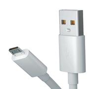 Generico Usb Charger Cable, Type B Charging Cord, Fast Data Cable, 3a High-Speed Output, 480mbps Transfer Rate, Phone Charging and Use, 100cm/39.37 Inches, White, 2 Pieces