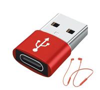 Generico USB Charging Connector, Type-C Charger Converter, Portable Type-C to USB Adapter for Laptop, PC, Phone, Tablet, Travel, Desktop Use, Compact Lightweight Design, 1-Piece
